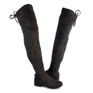 Catherine Malandrino Women's Gray Knee High Boots